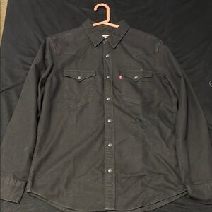 Levi's Black Men's Shirt